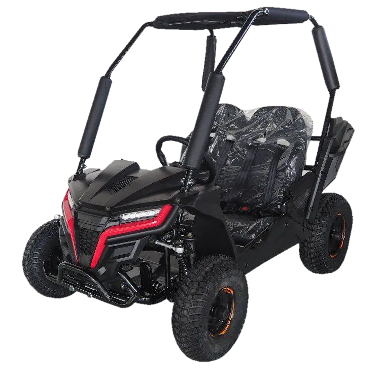 Trailmaster Cheetah I6 Electric Kids Go Kart, 48V 650W, Kids Ages 4-9 1