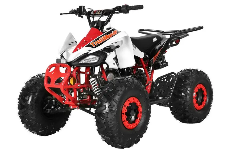 Trailmaster K125 125Cc Sport Atv, Automatic With Reverse, 8-Inch Wheels Large Tires, Ages 9-12 1
