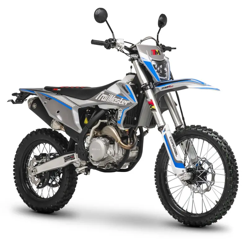 Trailmaster Lx300 Dual Sport Dirt Bike, Nc300 Efi Racing Engine, Liquid-Cooled, 6-Speed Manual, Dual Disc Brakes, Electric Start With Kick Backup, Wheels (21/18) 1