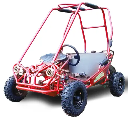 Trailmaster Mini Xrs+ Kids Go Kart, 5.5Hp Gas Engine, Dual Seats, Adjustable Pedals, Pull Start, Kids Ages 4-9 1