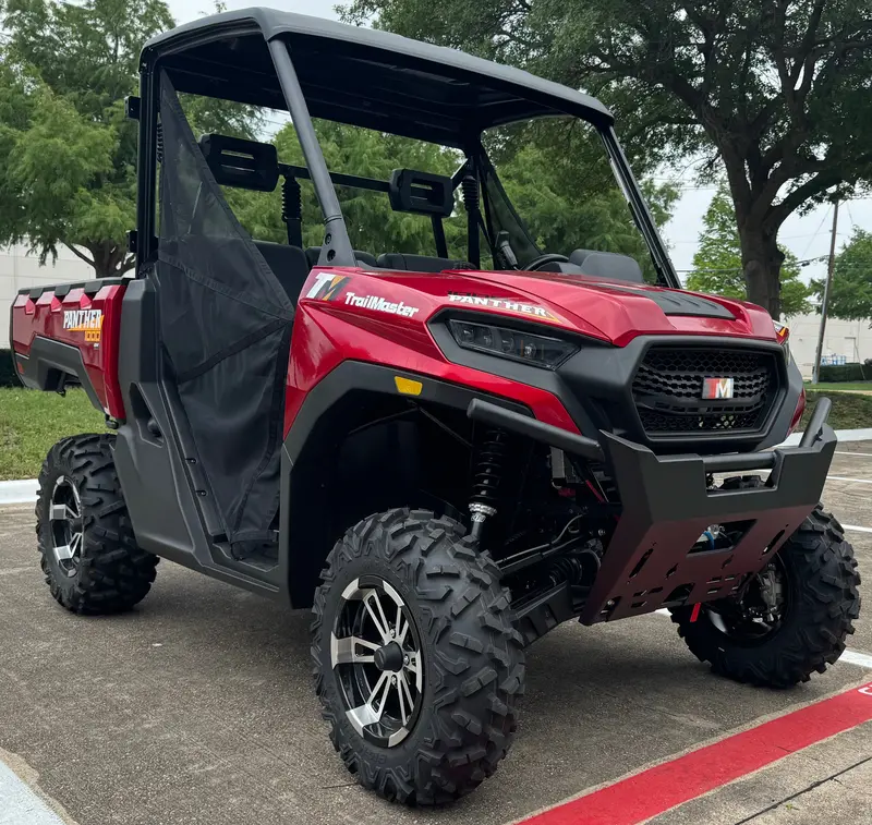 Trailmaster Panther 1000 Utv, 4X4, Larger Body, Electronic Power Steering, Heavy Duty Suspension, 83Hp V-Twin Efi Engine, High Low Range Automatic Trans, Ca Legal 2