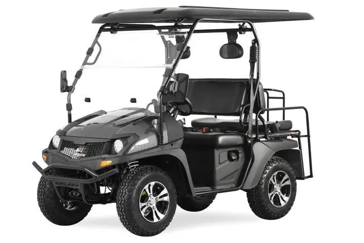 Trailmaster Taurus 200E-Gx Utv Gas Golf Cart, Full Length Roof, 4-Seat, Dot Approved, Electronic Fuel Injection 1