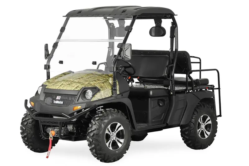 Trailmaster Taurus 450-Gv Gas 4-Seat Utv, 4X4 High/Low Gear, Alloy Wheels 4