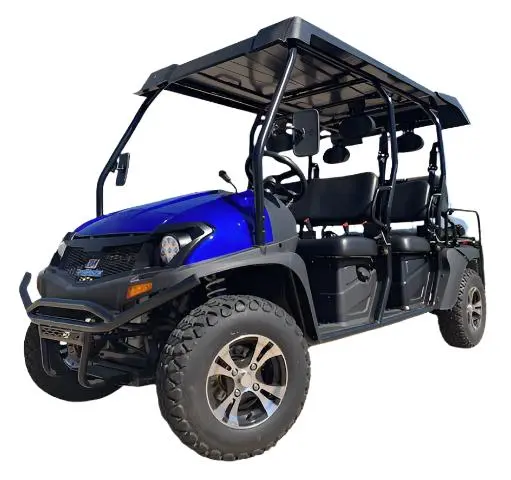 Trailmaster Taurus4 450Gv Gas 6-Seat Utv, 4X4 High/Low Gear, Alloy Wheels 1