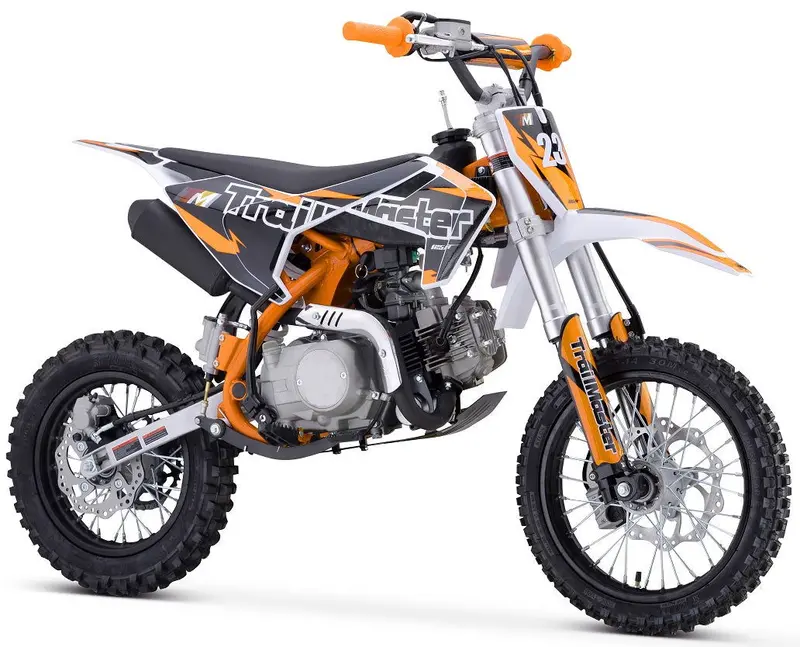 Trailmaster Tm23 125Cc Dirt Bike, 4-Speed Auto, Electric Start (14/12), Ages 12 And Up 3