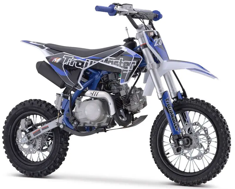 Trailmaster Tm23 125Cc Dirt Bike, 4-Speed Auto, Electric Start (14/12), Ages 12 And Up 4