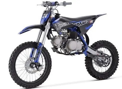 Trailmaster Tm24 125Cc Dirt Bike 4-Speed Semi Auto (17/14), Ages 12 And Up 2