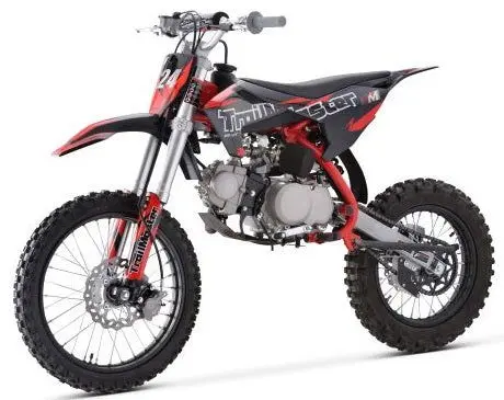 Trailmaster Tm24 125Cc Dirt Bike 4-Speed Semi Auto (17/14), Ages 12 And Up 3