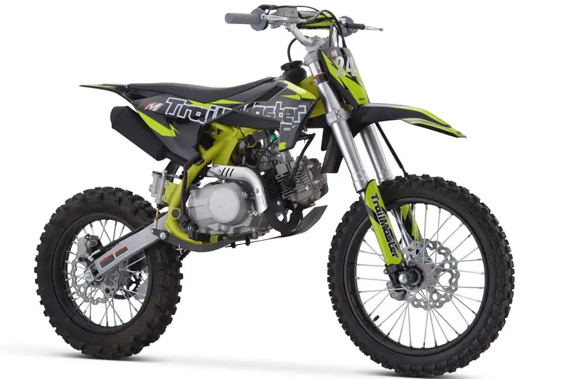 Trailmaster Tm24 125Cc Dirt Bike 4-Speed Semi Auto (17/14), Ages 12 And Up 4