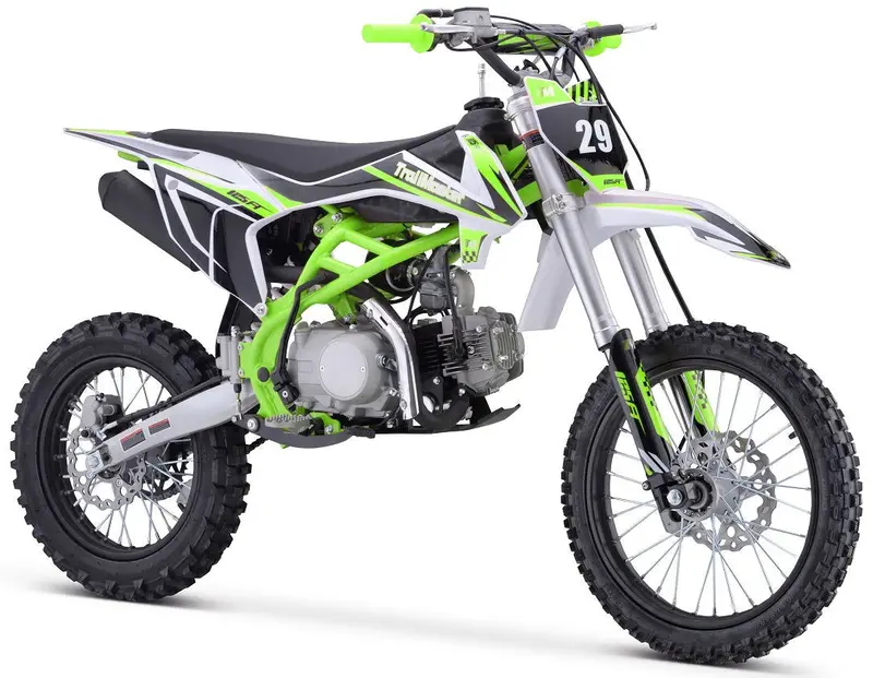 Trailmaster Tm29 125Cc Dirt Bike, Large Frame, 4-Speed Manual, With Electric Start (17/14), Ages 12 And Up 1