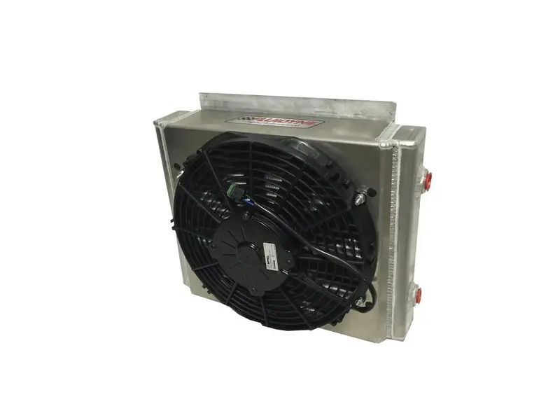 Transmission Cooler W/ Fan Dbl Pass 1
