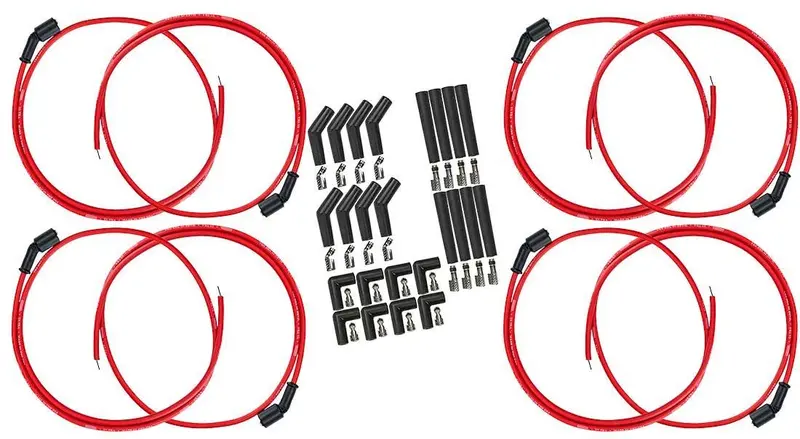 Ultra 350 Plug Wire Set - Red Ls 1