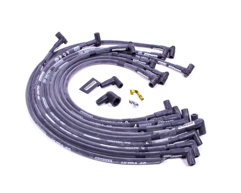 Ultra 40 Plug Wire Set - Black 1