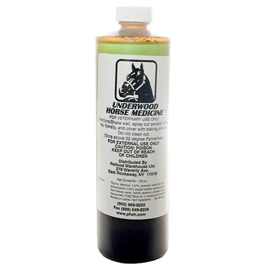 Underwood Horse Medicine Topical Wound Spray 16Oz 1