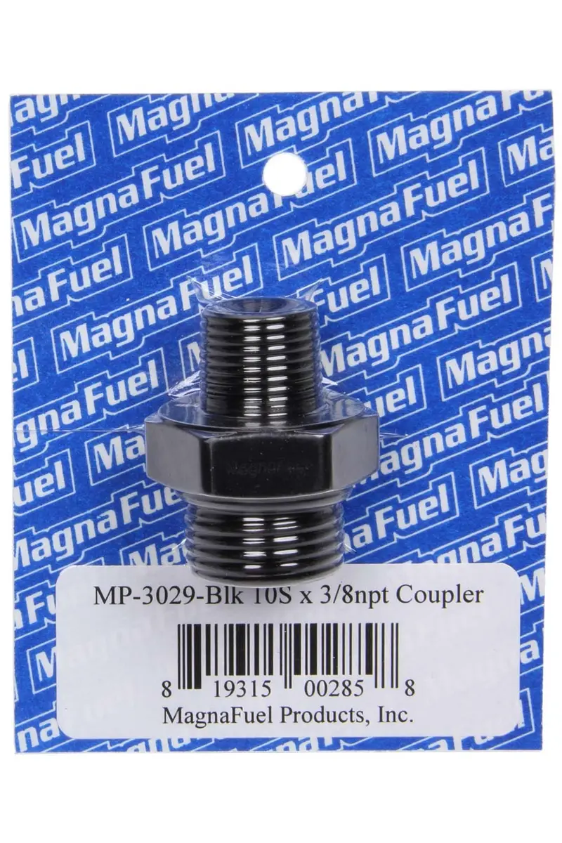 Union Couple Fitting - #10 X 3/8Npt - Black 1