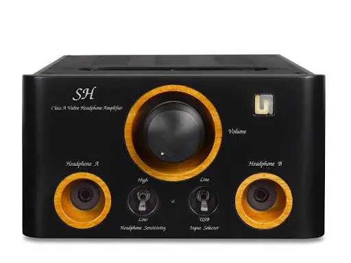 Unison Research Sh Tube Headphone Amp And Dac In Black (Available To Demo) (Floor Sample Sale) 1