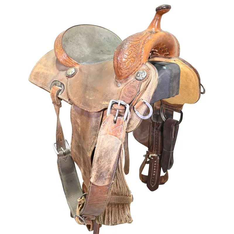 Used 13.5" Coats Barrel Racing Saddle 1