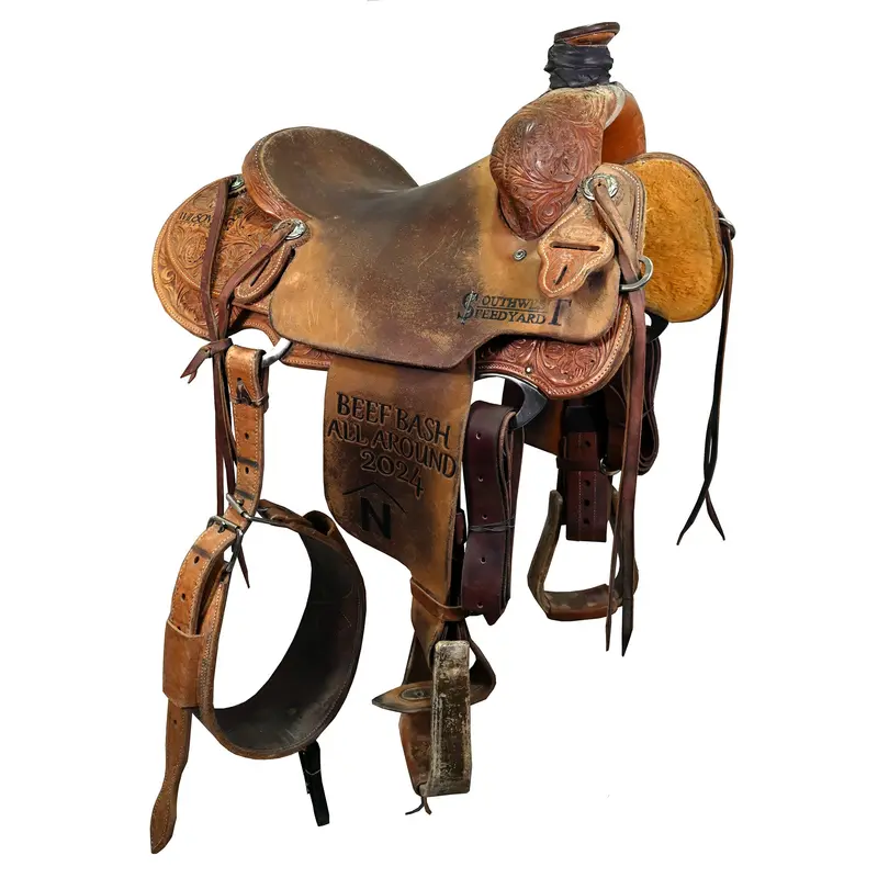 Used 14.5" Cactus Trophy Ranch Saddle 1