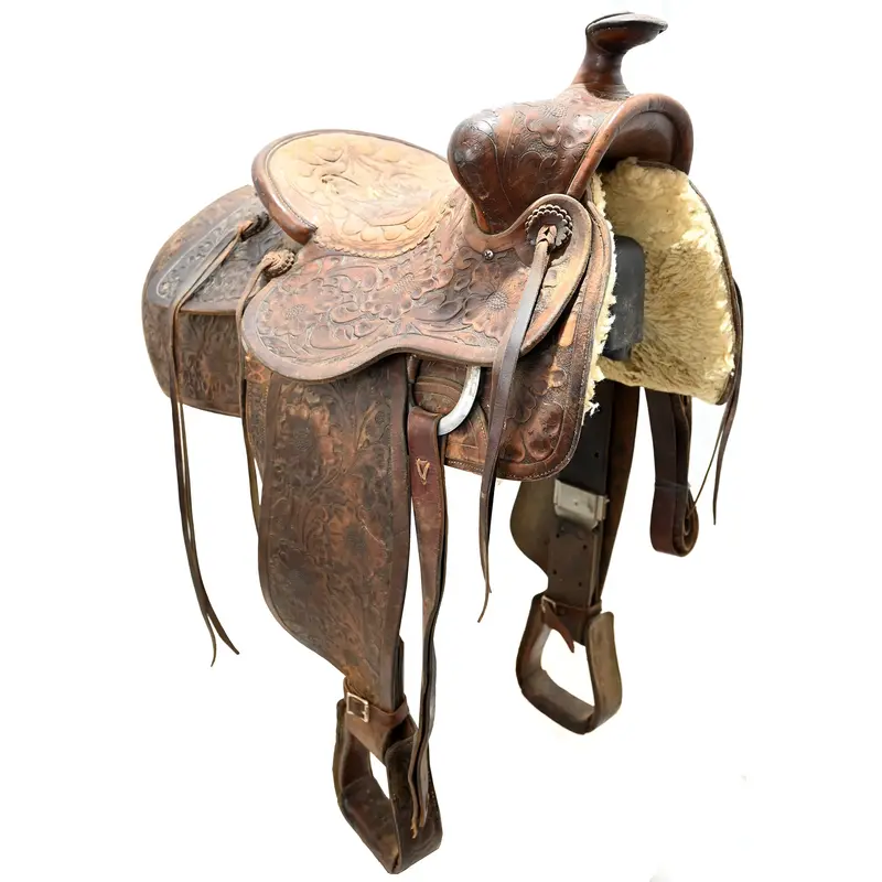 Used 14" No Maker Trail Saddle 1