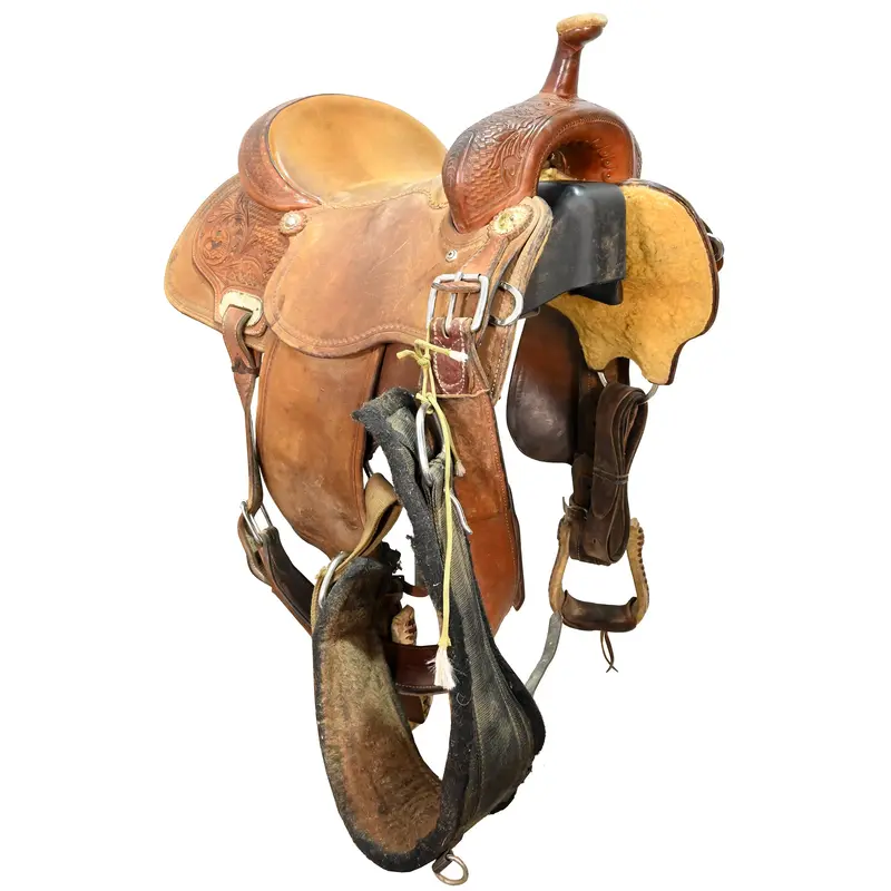 Used 14" Nrs By Martin Barrel Racing Saddle 1