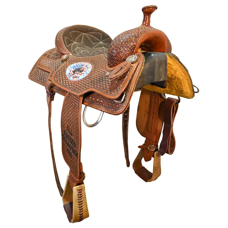 Used 15.5" Cactus Champion Trophy All Around Saddle 1