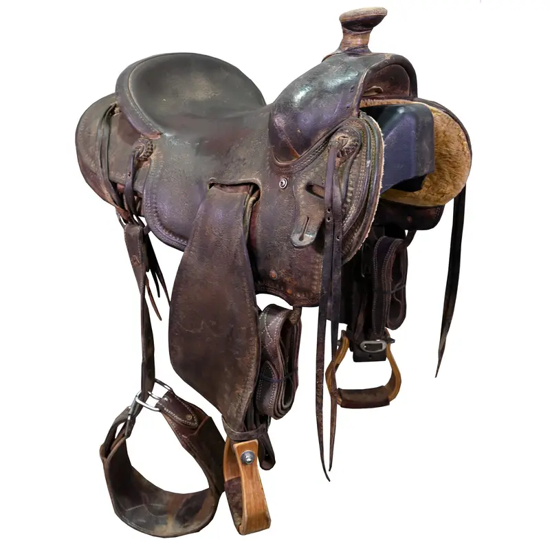 Used 15.5" Oliver Ranch Saddle 1
