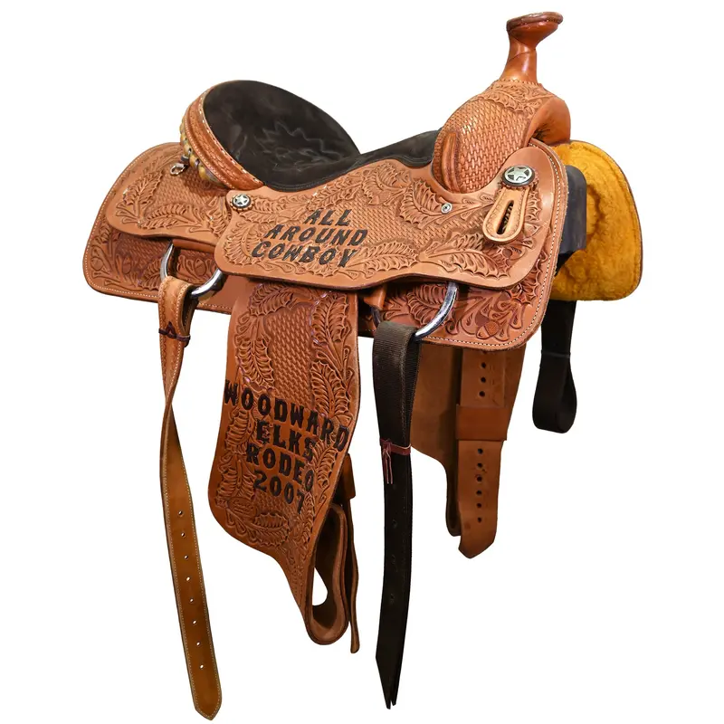 Used 15" Court's Trophy All Around Saddle 1