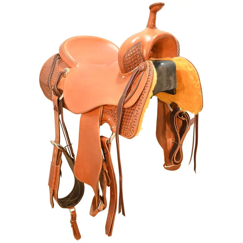 Used 16.5" Mark Channer Cutting Saddle 1