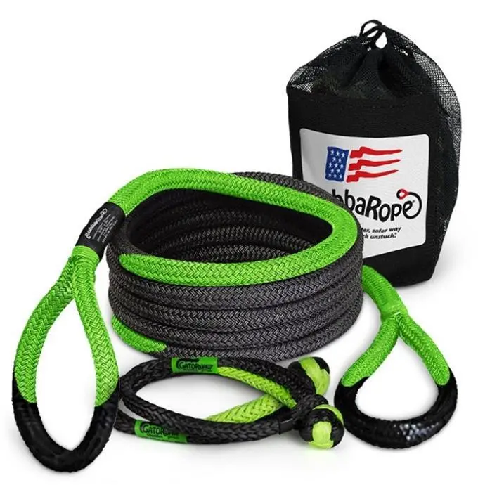 Utv/Sxs Recovery Gear Set 5/8In X 20Ft Green 1