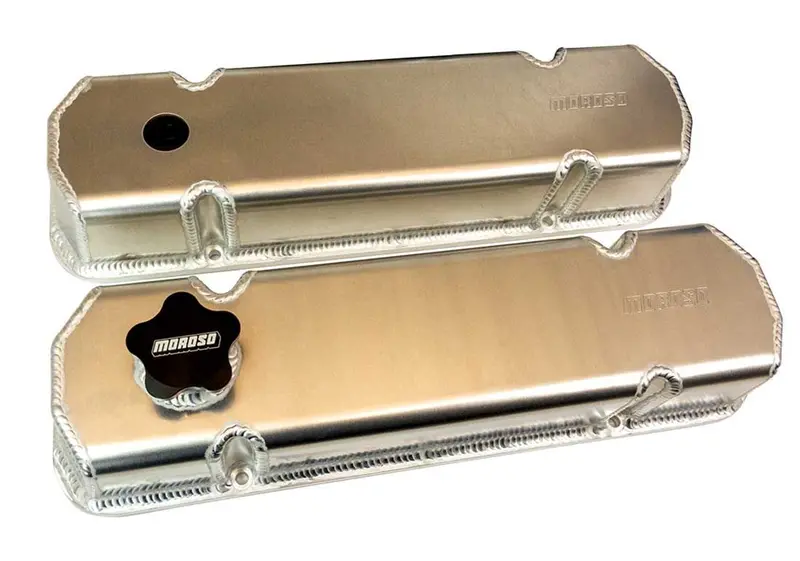 Valve Cover Fabricated Alum Pontiac V8 1
