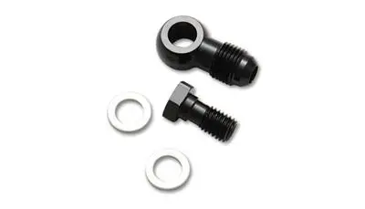 Vibrant Performance 11520 Banjo Fitting; -6An Male Banjo; 10Mm X 1 Bolt; Aluminum; With 2 Crush Washers 1