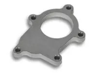Vibrant Performance 1433 Turbocharger Down Pipe Flange; For Use With 5 Bolt T3 Turbochargers; 1/2 Inch Thick Stainless Steel 1
