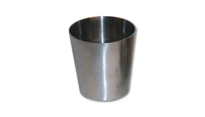 Vibrant Performance 2In X 2.5In T304 Ss Straight Reducer 2In Long 1