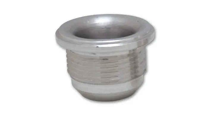 Vibrant Performance Male An Weld Bung; Male An Size: -4An; Flange O.D.: 0.75" (19.1Mm) 1