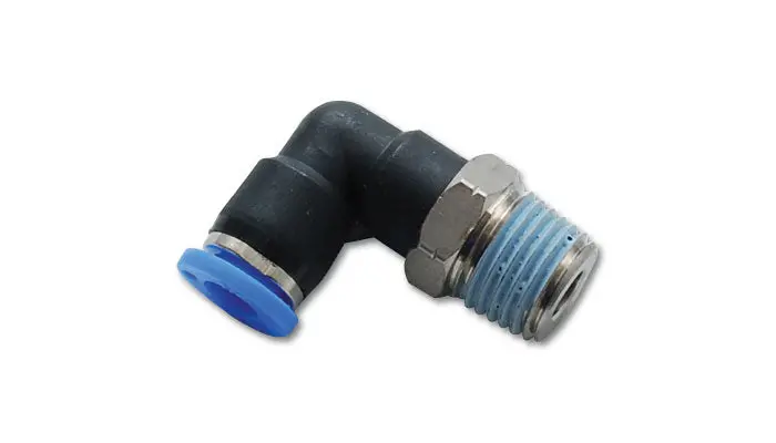 Vibrant Performance Male Elbow Fitting, For 1/4" O.D. Tubing (1/8" Npt Thread) 1