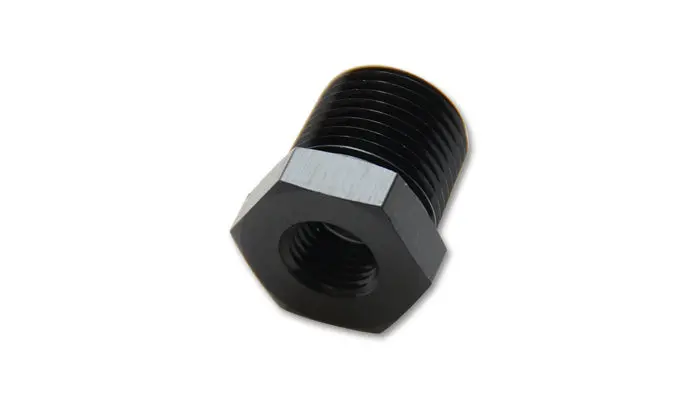 Vibrant Performance Pipe Reducer Adapter Fitting; Size: 3/8" Npt Female To 1/2" Npt Male 1