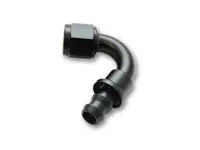 Vibrant Performance Push-On 120 Degree Hose End Elbow Fitting; Size: -8An 22208 1