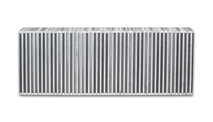 Vibrant Performance Vertical Flow Intercooler Core, 30" Wide X 10" High X 3.5" Thick 1