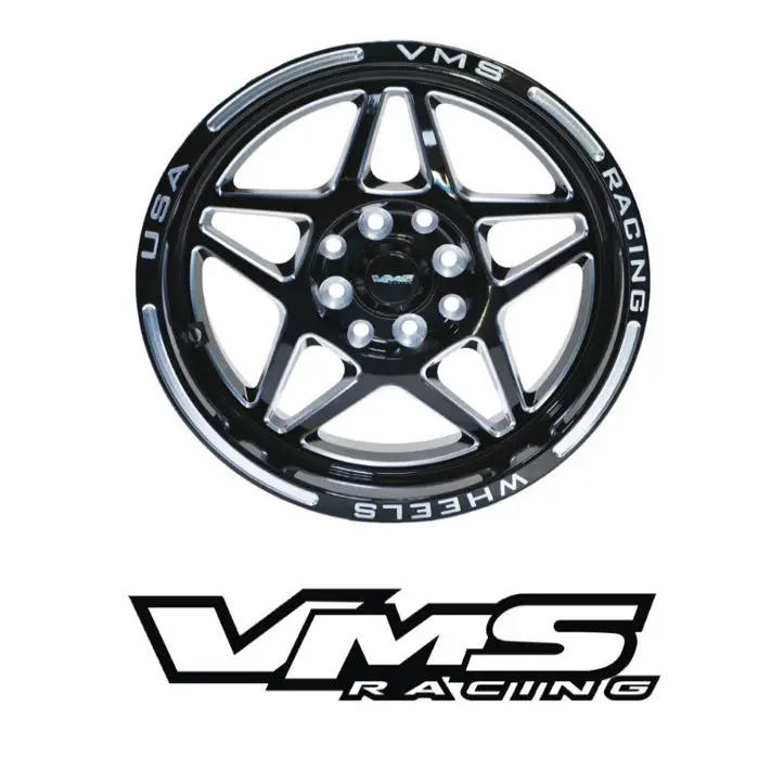 Vms Racing Delta Drag Race 15X8 5X100 / 5X114.3+20 Vwda002 1