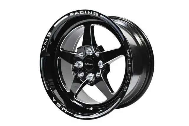 Vms Racing Wheel V-Star 5 Spoke Front Drag Wheel 13X9 4X100/4X114 1
