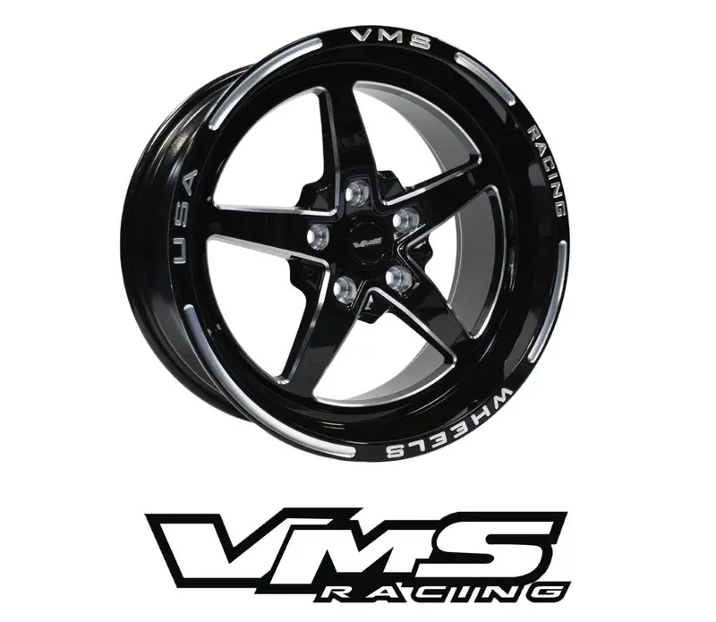 Vms Wheels Street Drag Race V-Star Wheel 17X8 5X114.3 35 Offset 1