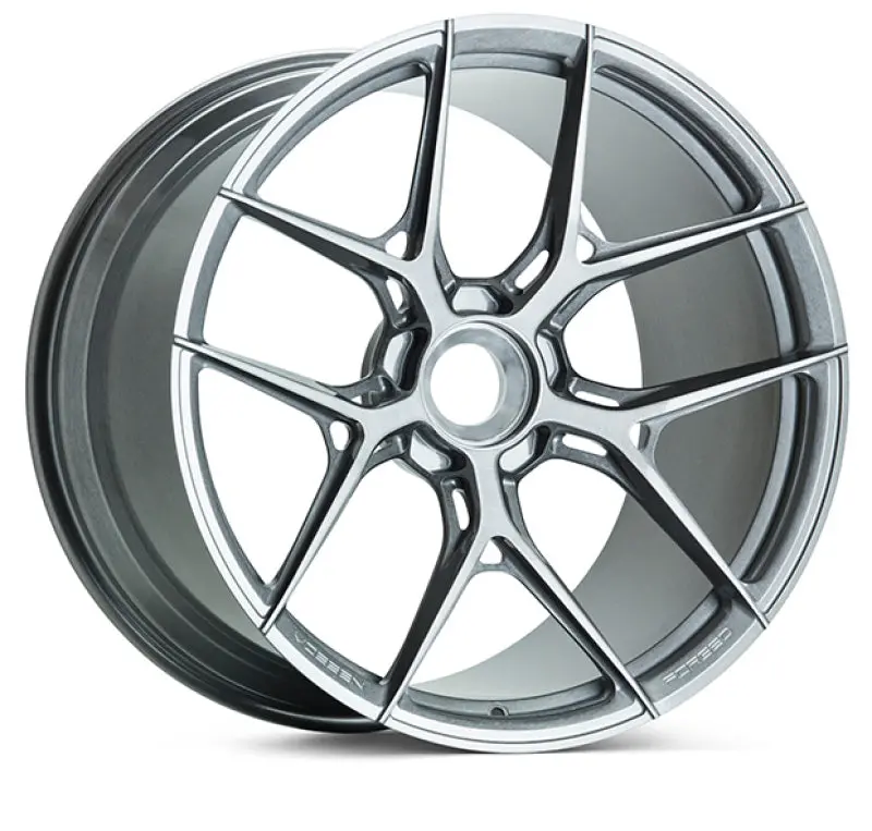 Vossen Forged S21-01 - 22X11.5 - 5X132 - Et24 - 66.5 - Brushed Light Smoke Wheel - Bmw M5 G9x Fitmen 1