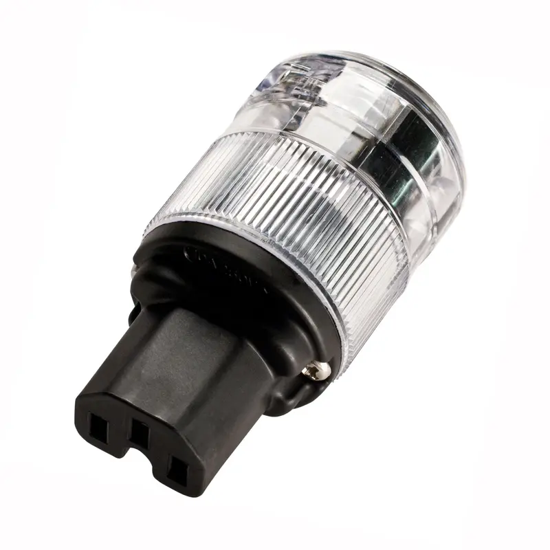 Wattgate 320I Clear Iec Ac Power Connector - Each 1