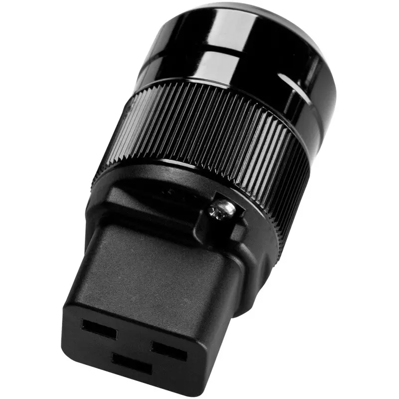 Wattgate 320I Hc High Current 20A Black Iec Ac Power Connector - Each 1