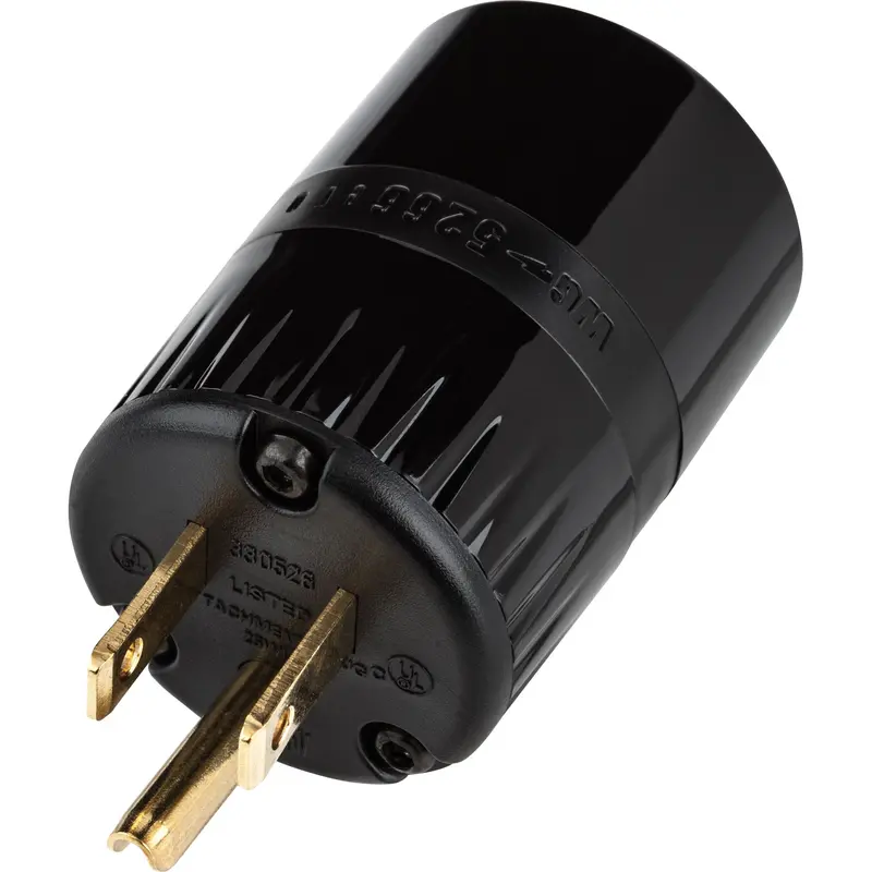 Wattgate 5266 Evo Black Standard Wall Ac Power Connector - Each 1