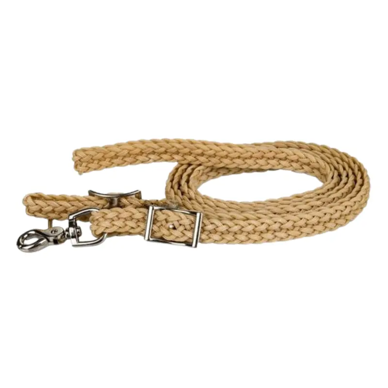 Waxed Nylon Braid Roping Reins 2