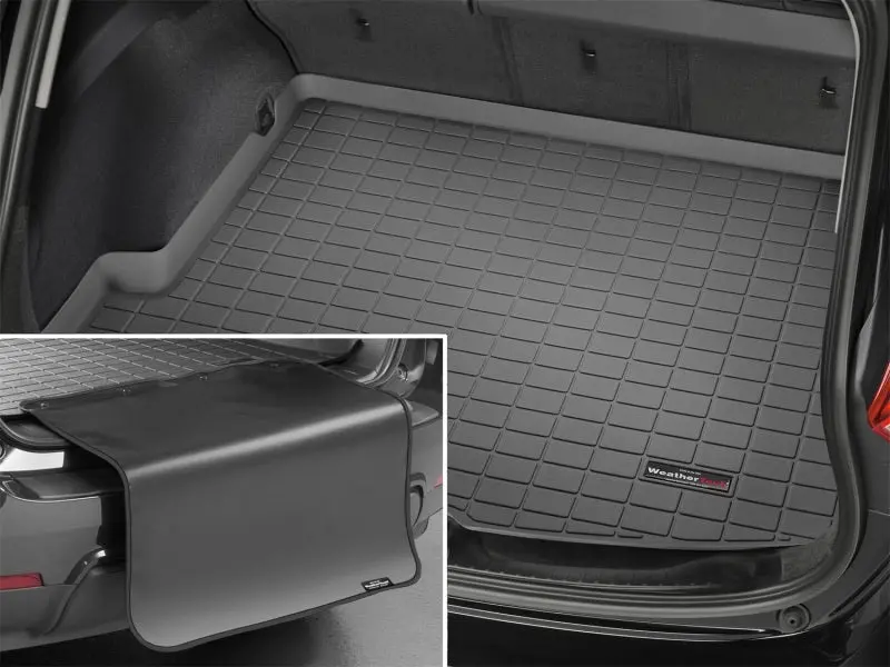 Weathertech 25-26 Ford Expedition Cargo Liner W/ Bumper Protector - Black 1