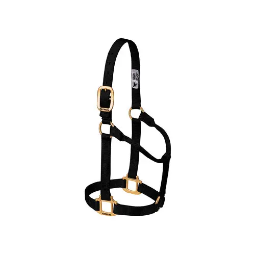 Weaver Leather 1" Basic Black Halter 1