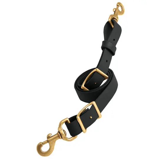 Weaver Leather 1" Synthetic Tiedown Strap- Black 1