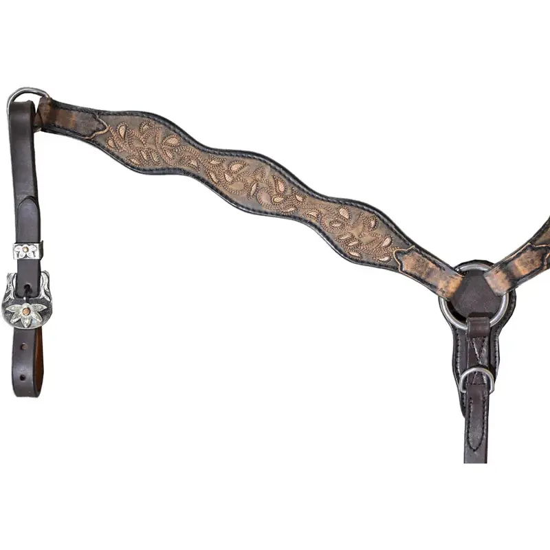 Weaver Leather 2" Scalloped Frontier Breast Collar 2